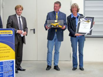 Vincenzo Cetani mit Edmund und Kirsten Keßler